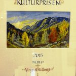 Vinjeutstillinga fekk Vinje kommune sin kulturpris for 2015!